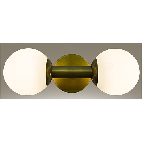 Noir Antiope 2Light Bath Bar Perigold